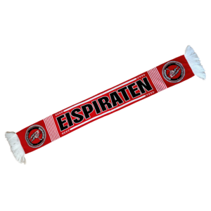 Schal Eispiraten Crimmitschau - schwarze Schrift