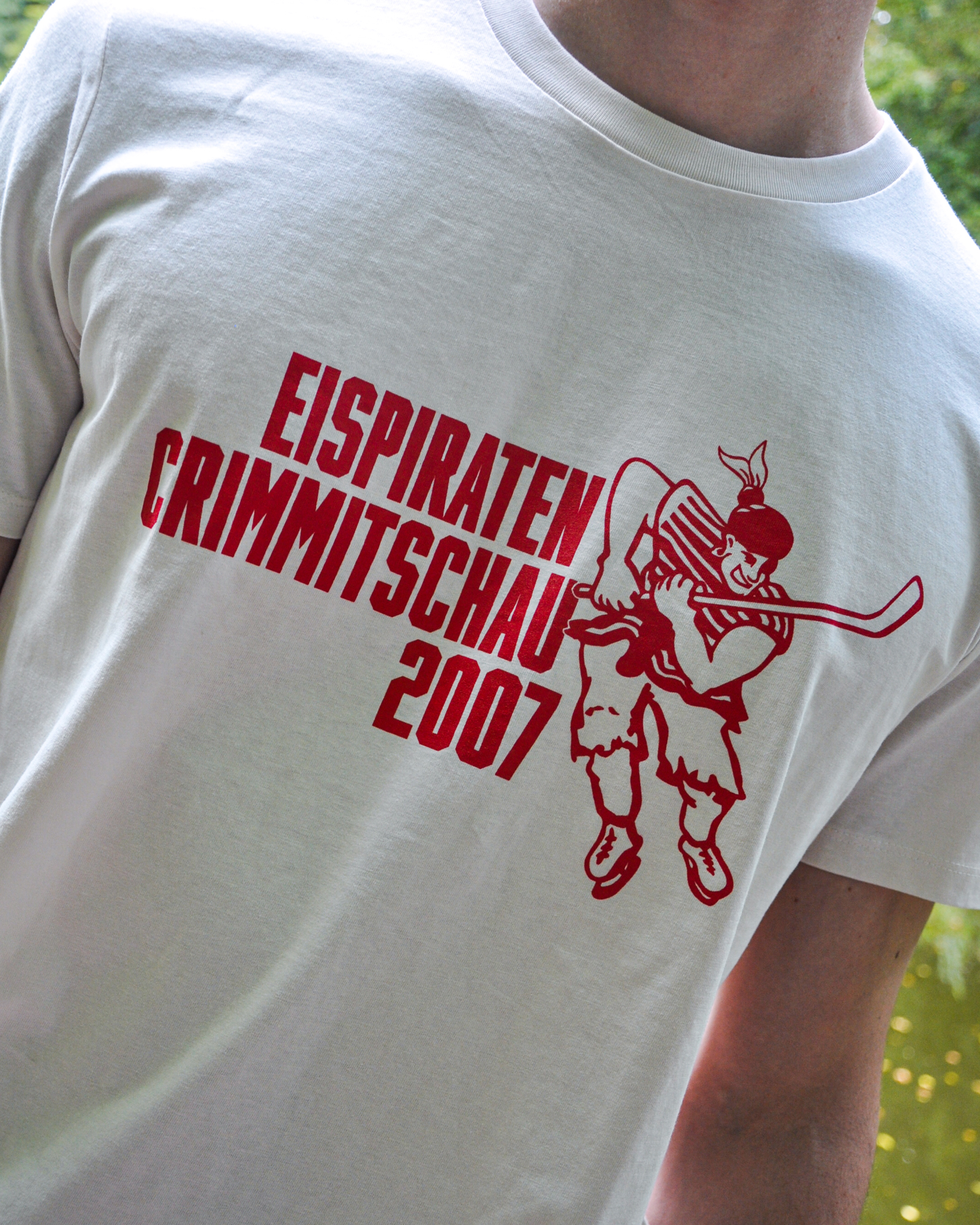 T-Shirt Offwhite Eispiraten Crimmitschau 2007 – Bild 2